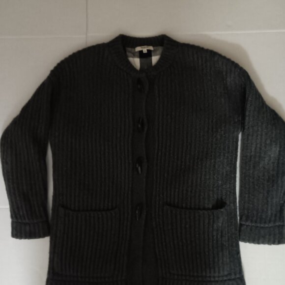 MADEWELL MERINO WOOL ALPACA BLEND CARDIGAN SWEATER - Picture 11 of 14